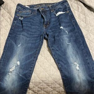 American Eagle slim straight jeans